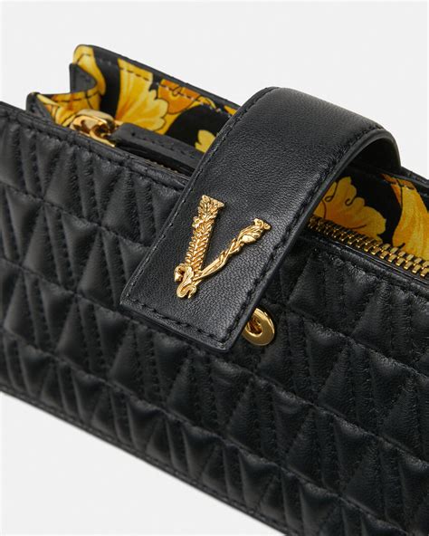 versace virtus clutch